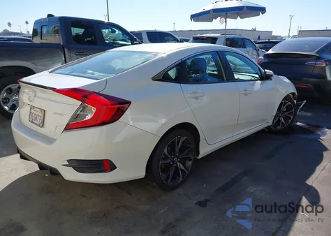 2020 Honda Civic Sport from USA, damaged, VIN 2HGFC2F87LH502855